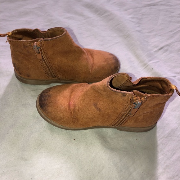 Tan fringe booties - Picture 7 of 9